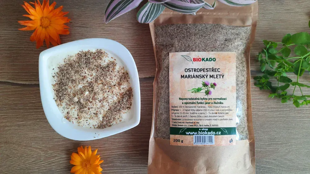Ostropestřec  mletý 400 g
