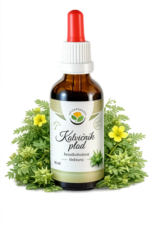 Tinktura - Kotvičník plod (hormonální aktivitu mužů) 50ml