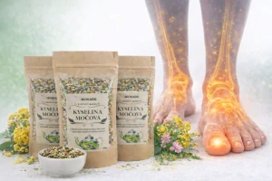 Kyselina močová – tradiční bylinná kúra (rituál 3× 200 g)