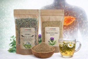 Bylinná směs z klášterní apatyky Játra 200g + mletý ostropestřec 400g