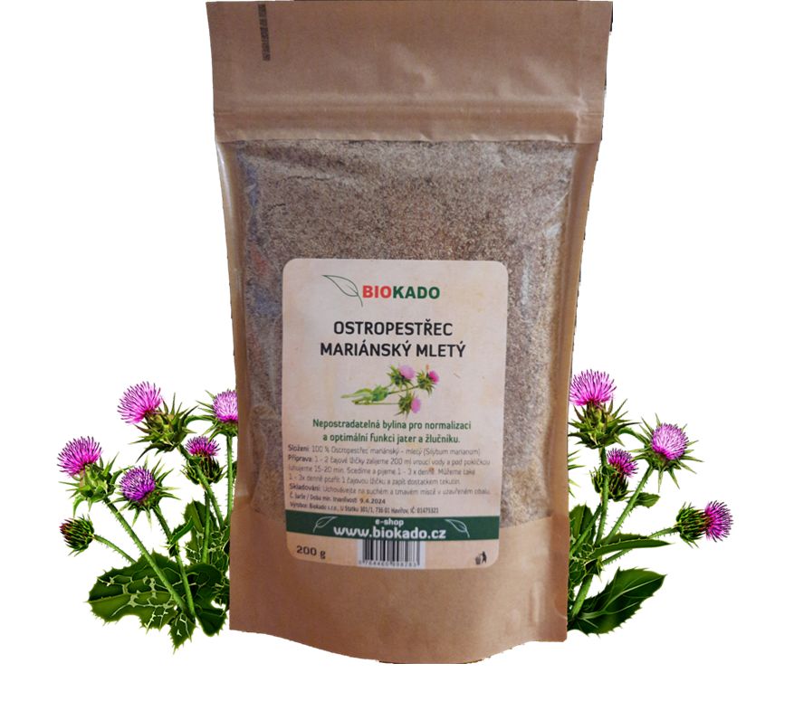 Ostropestřec mletý 200 g