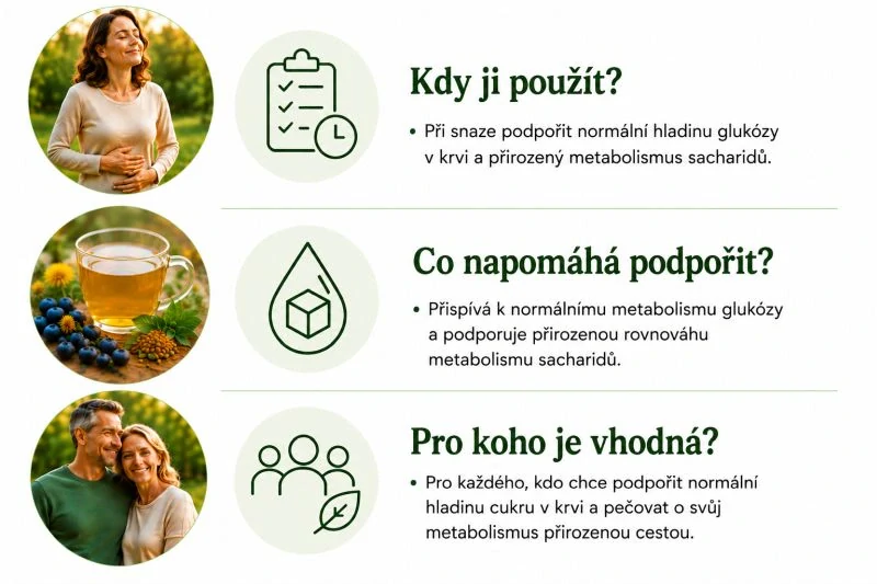Bylinná směs z klášterní apatyky  "Krevní cukr" 