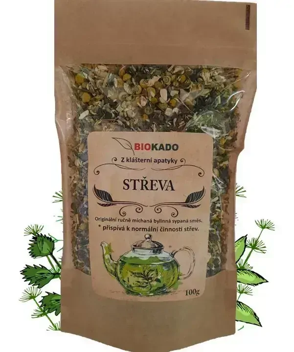 Bylinná směs z klášterní apatyky "Střeva" 