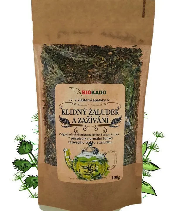 Klidný žaludek a zažívání  – tradiční bylinná kúra (rituál 3× 200 g)