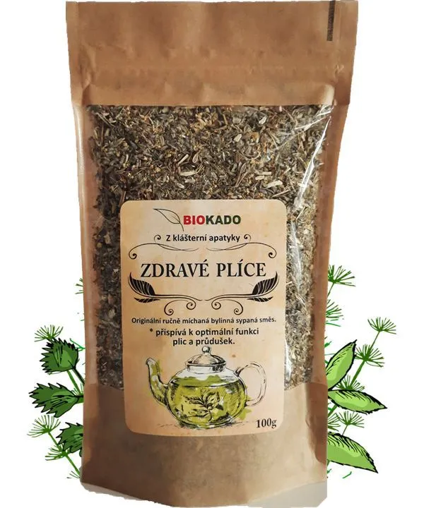 Bylinná  směs z klášterní apatyky  "Plíce" 