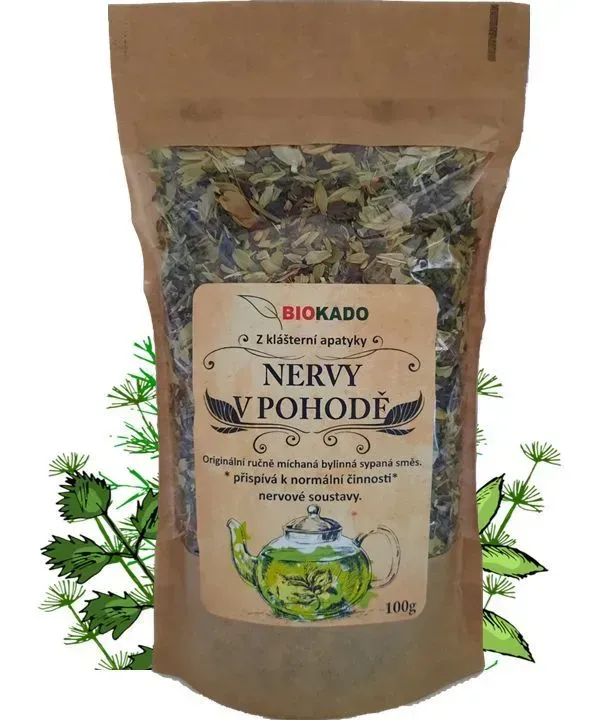 Bylinná směs z klášterní apatyky "Nervy v pohodě" 