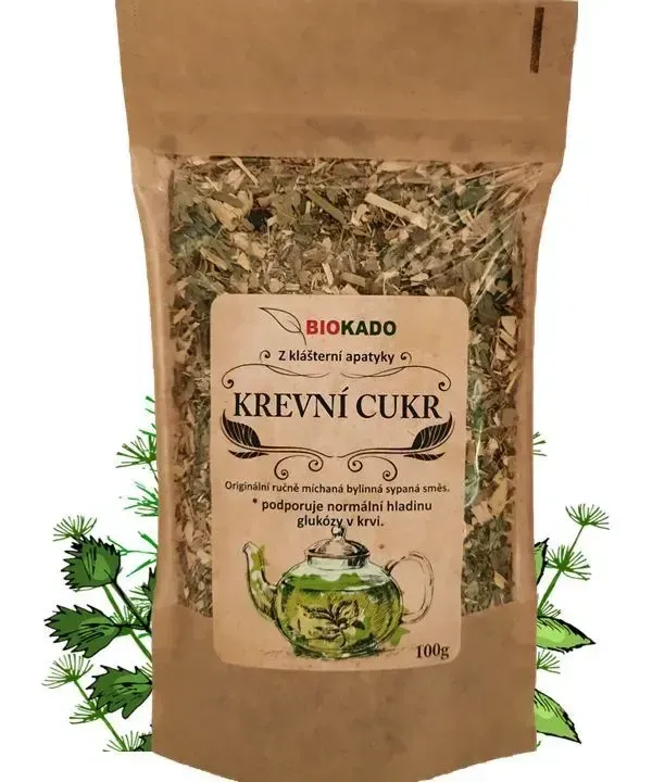 Krevní cukr – tradiční bylinná kúra (rituál 3× 200 g)