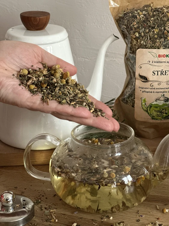 Bylinná směs z klášterní apatyky "Střeva" 