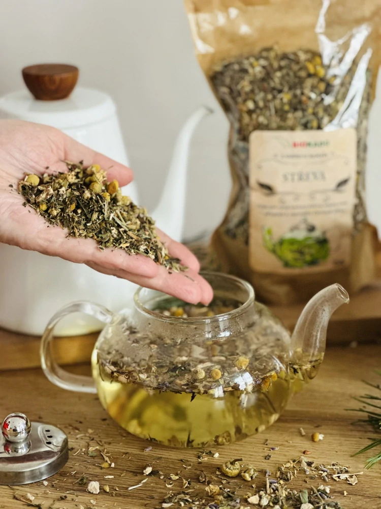 Bylinná směs z klášterní apatyky "Střeva" 