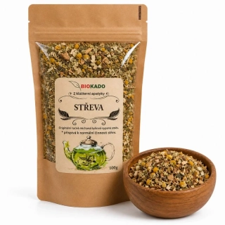 Bylinná směs z klášterní apatyky "Střeva" 